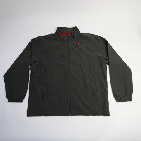 Tampa Bay Buccaneers Nike NFL On Field Apparel Jacket Men's Pewter Used Cover