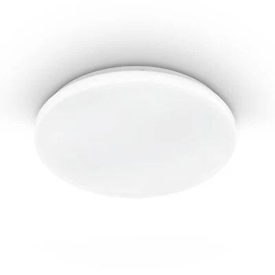 LED Deckenleuchte Deckenlampe Ø31 cm weiß Wohnzimmerlampe Flurlampe warmweiß - Bild 1 von 4