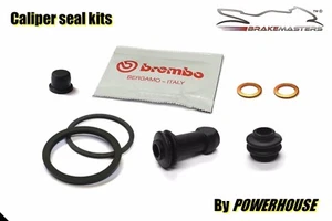 BMW F 650 GS rear brake caliper seal repair rebuild kit set 2002 2003 2004 - Picture 1 of 7