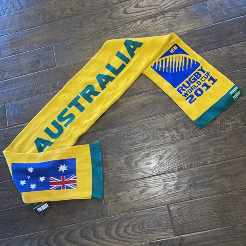 Australia World Cup 2011 IRB Rugby Scarf New Cover