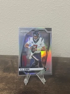 Panini Prizm -C.J. 2024 Stroud # 111 Silver Prizm Houston Texans - Imagen 1 de 2