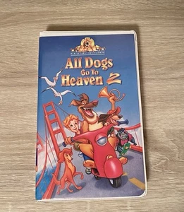 All Dogs Go To Heaven 2 VHS MGM/UA Home Video 1996 - Picture 1 of 7
