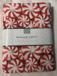 David Textiles Peppermint Candy 1 yard Precut 36" x 44" Cotton NEW - Picture 1 of 1