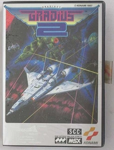 SOFTWARE ROM CARTUCHO KONAMI GRADIUS II MSX - Imagen 1 de 9