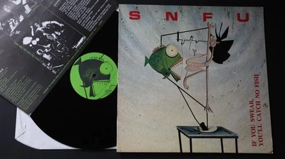 SNFU – If You Swear, You'll Catch No Fish LP VINYL HARDCORE ROCK PUNK 1984 TOP - Bild 1 von 4