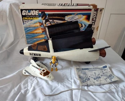 Acessórios completos para veículos Gi Joe Crusader Space Shuttle, veja a descrição  - Imagem 1 de 4