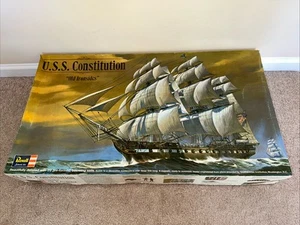 Revell USS Constitution Old Ironsides Ship 1:96 Scale 1971 Model Kit H398 Unused - Picture 1 of 19