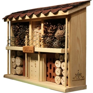 Insektenhotel „Landhaus Komfort" Zuhause für Insekten Bienenhaus Insektenvilla - Bild 1 von 14
