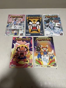 LOTE DE 5 CÓMICS AGGRETSUKO ONI PRESS CASI NUEVO - Imagen 1 de 4