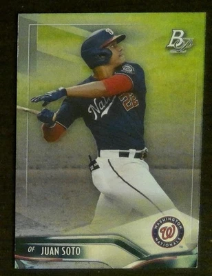 2021 Bowman Platinum Juan Soto #73 Nationals Mets - Image 1 of 2