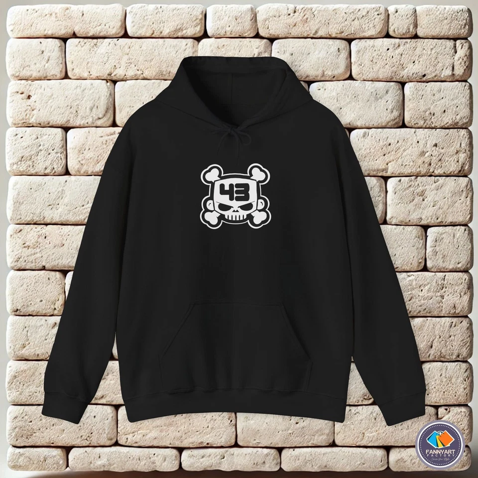 Sudadera con capucha unisex Ken Block's 43 con logotipo de calavera - Imagen 1 de 1