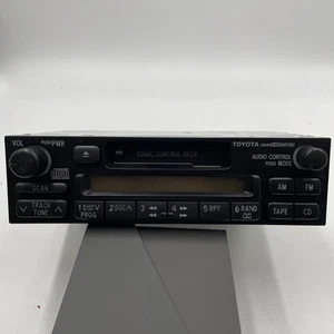 Toyota A56409 86120-04090 AM FM Cassette Automóvil Estéreo - Sin probar - Imagen 1 de 7