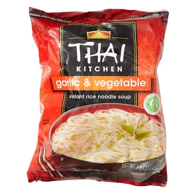 Instant Rice Noodle Soup, Garlic & Vegetable, 1.6 oz (45 g) - Image 1 of 2
