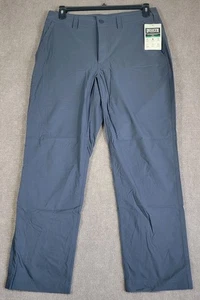 Duluth Trading Armachillo Chino Pants Standard Fit Men's 34x30 Gray NWT - Picture 1 of 8