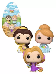 Funko Pocket POP! Disney #86144 Bella, Cenicienta, Rapunzel (Pascua) Paquete de 3 - Imagen 1 de 3