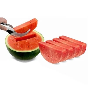 Affettatrice per Anguria taglie affetta in Acciaio INOX taglia Melone frutta - Foto 1 di 4