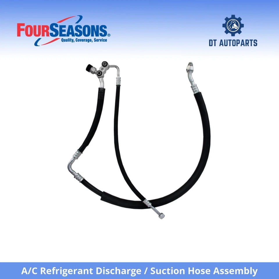 Conjunto de manguera de línea de succión de descarga para Chevrolet Express 3500 1997-02 4 mares Foto 1 de 4