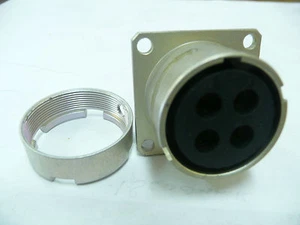 Souriau 84033172 4Pin Flange/Panel mount connector NEW - Picture 1 of 1