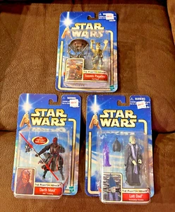 Star Wars The Phantom Menace Darth Maul, Teemto Pagalies andLott Dod - Picture 1 of 3