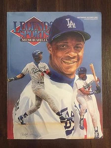 Darryl Strawberry LEGENDS SPORTS Memorabilia Magazine September/October 1992 MJ - Picture 1 of 5