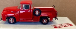DANBURY MINT 1956 FORD F-100 PICKUP 1:24 NOS Red Truck NEW - Picture 1 of 5