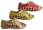 Andacco Petuna Womens Comfortable Flat Leather Sandals Made In Brazil