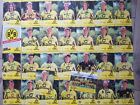 1996/1997 Borussia Dortmund PODPISANE KARTY Z AUTOGRAFAMI Zwycięzca Ligi Mistrzów