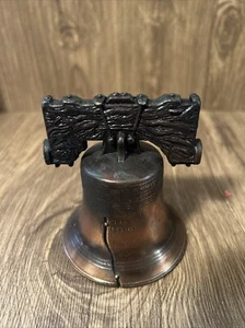 Vintage Pass And Stow Replica Liberty Bell Bronze 3" tall - Picture 1 of 4
