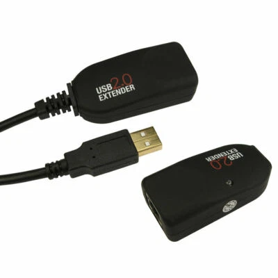 USB 2 über LAN Fern Extender Booster Kabel Ethernet bis 50 m [007119] - Bild 1 von 3