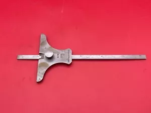 Brown & Sharpe 599-615-60 Lineal Tiefengage - ohne Stange, 0-5" Sortiment AUF LAGER - Bild 1 von 4