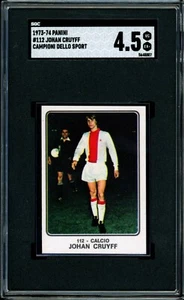 1973-74 JOHAN CRUYFF PANINI CAMPIONI DELLO SPORT #112 (SGC 4.5) TOP EYE APPEAL - Picture 1 of 2