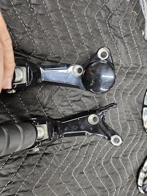 1 juego de clavijas de pasajero OOEMP estriberas reposapiés soporte de montaje para Victory Octane 2017 Foto 1 de 4