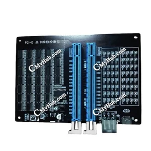 PC AGP PCI-E X16 Dual-Purpose Display Video Grafikkarte Tester Diagnosegerät - Bild 1 von 4