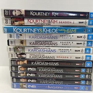 Keeping Up With The Kardashians DVD’s Kourtney& Kim-kourtney& Khloe Mixed Lot