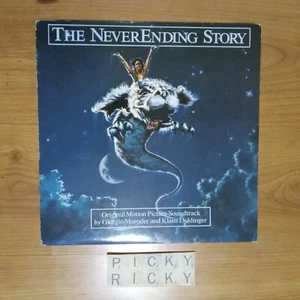 THE NEVERENDING STORY Original Vinyl Record Album Soundtrack Giorgio Moroder - Picture 1 of 5