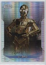 2020 Topps Star Wars Chrome Perspectives Prism Refractor 82/299 C-3PO #11-F 13r5