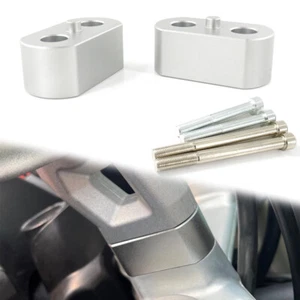 CNC Handlebar Clamp Risers Aftermarket Fit For Triumph Tiger Explorer 2011-2015 - Picture 1 of 8