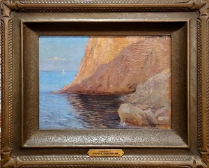 Joseph David Greenbaum - 1910er Ansicht der Insel Catalina - Ölgemälde - Bild 1 von 9