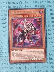 Mementotlan-Horned Dragon VASM-EN002 Rare Yu-Gi-Oh Card 1st Edition New - Picture 1 of 3