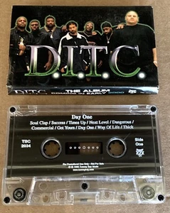 D.I.T.C. The Album Promo CASSETTE Tape DJ PREMIER BIG L FAT JOE Rap Hip Hop lp - Picture 1 of 3