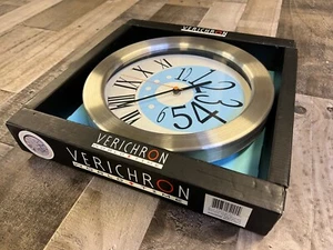 NEW OLD STOCK! 2008 VERICHRON World Time XM-L-1TA 11" abstract wall clock. NEW - Picture 1 of 7