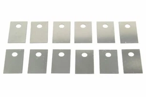 Floyd Rose Bridge Saddle Shim Set for adjusting individual saddle height. 12pcs - Picture 1 of 2