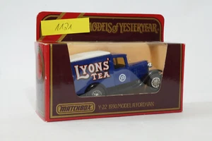 Matchbox Models of Yesteryear Y-22 1930 Ford Van Modell A Lyons' Tea 1:40 - Bild 1 von 2