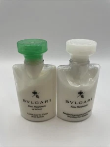 Bvlgari Eau Parfumee Body Lotion Nourishing Face Emulsion Au The Vert Travel - Picture 1 of 16