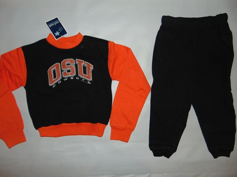 Oklahoma State Toddler Jersey and Pant Outfit 2T 3T 4T Kids College Football NEW Cover