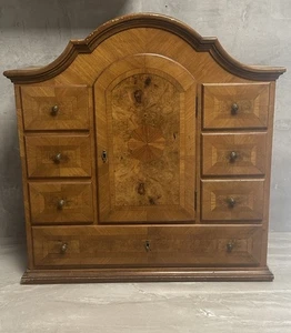 Alter  Wandschrank im Biedermeier Stil Intarsien Apotheker Schrank #825 - Bild 1 von 22