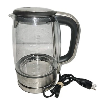 USADO - Hervidor eléctrico Breville the Crystal Clear | Acero inoxidable cepillado Foto 1 de 4
