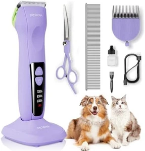 Professional Dog Clippers for Grooming, Pet Grooming Supplies Kit for Thick H... - Bild 1 von 8
