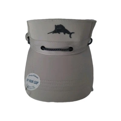 Tommy Bahama Visera Blanca Ajustable Pesca Playa Exterior Barco Sol Sombrero Gorra Nuevo con Etiquetas Foto 1 de 3