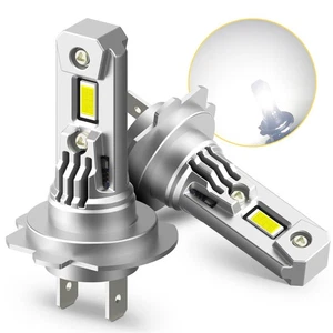 AUXITO Q16 Car H7 LED Headlight Bulb Conversion High Kit Low Lamp Beam White 2X - Picture 1 of 20